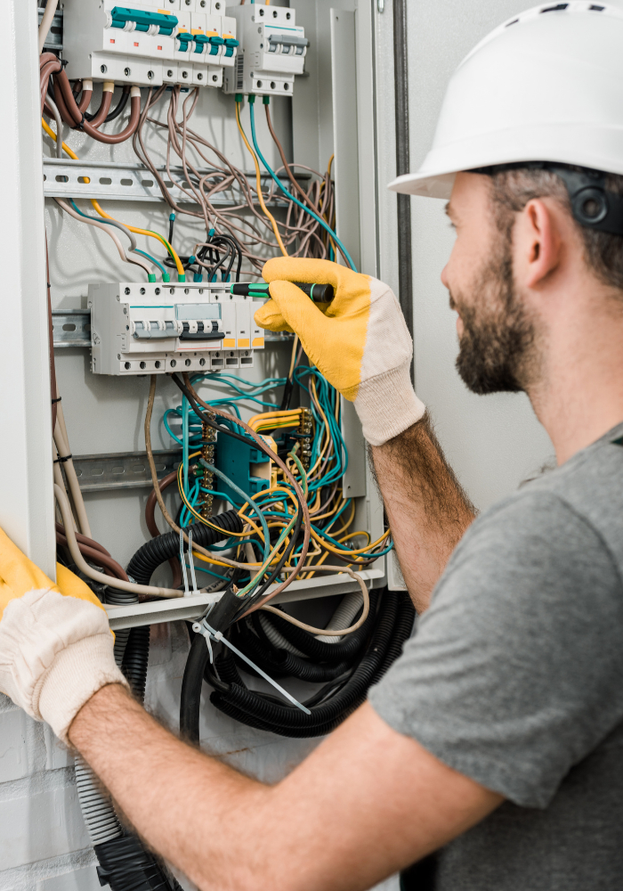 Електирка щиток налаштування розводка