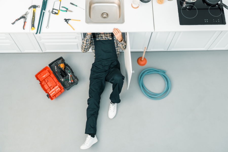 Сантехнік кухня кран раковина